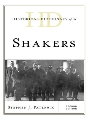 cover image of Historical Dictionary of the Shakers